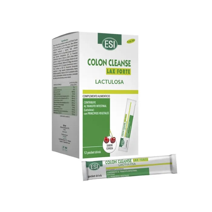 Esi Colon Cleanse Lax Forte Lactulose Pocket Drink 12 units