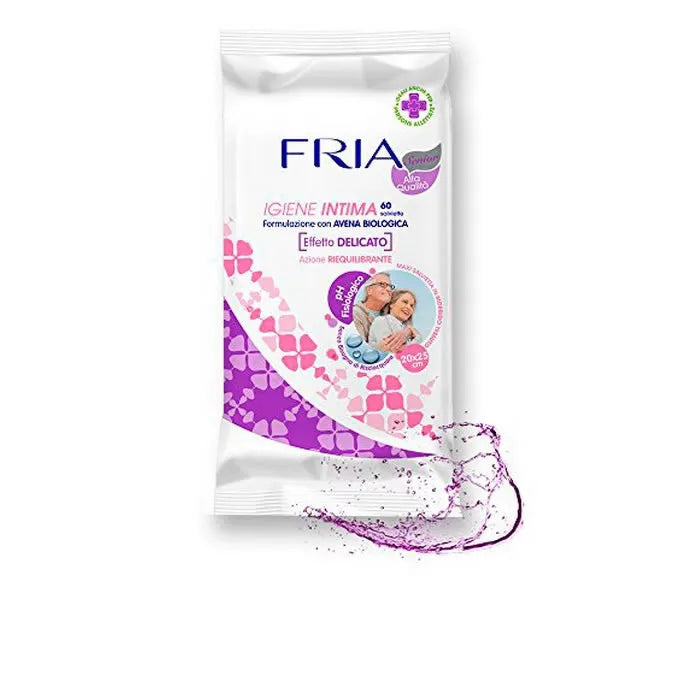 Fria Senior Maxi Anti-Odor Intimate Wipes 20x25cm 60pcs