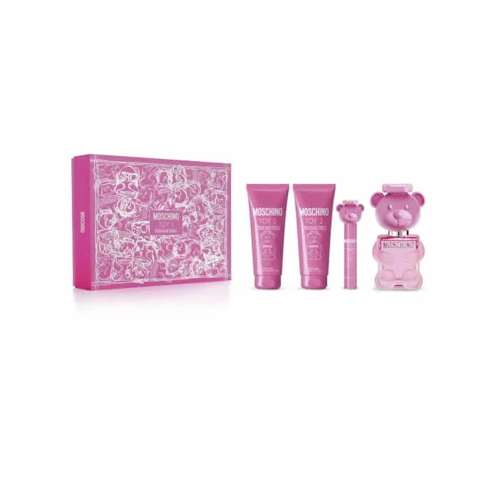 Moschino Toy 2 Bubble Gum Eau de Toilette Spray 100ml 4-Piece Set