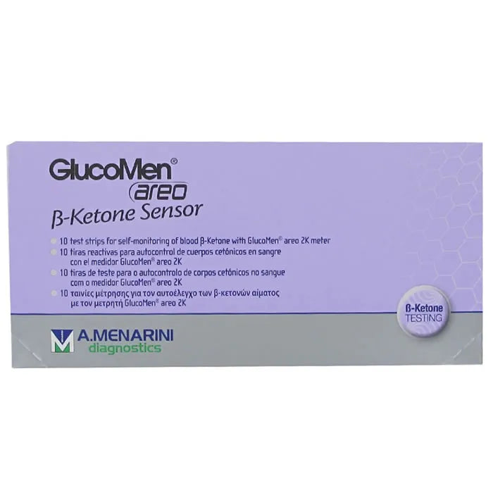 GlucoMen Areo Ketone Sensor 10 Test Strips