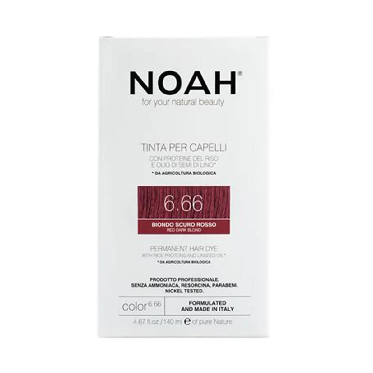 Noah Capilar Hair Dye Red Dark Blond 140ml