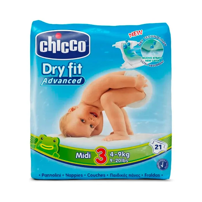 Chicco Airy Midi Diaper 4-9kg Size 2
