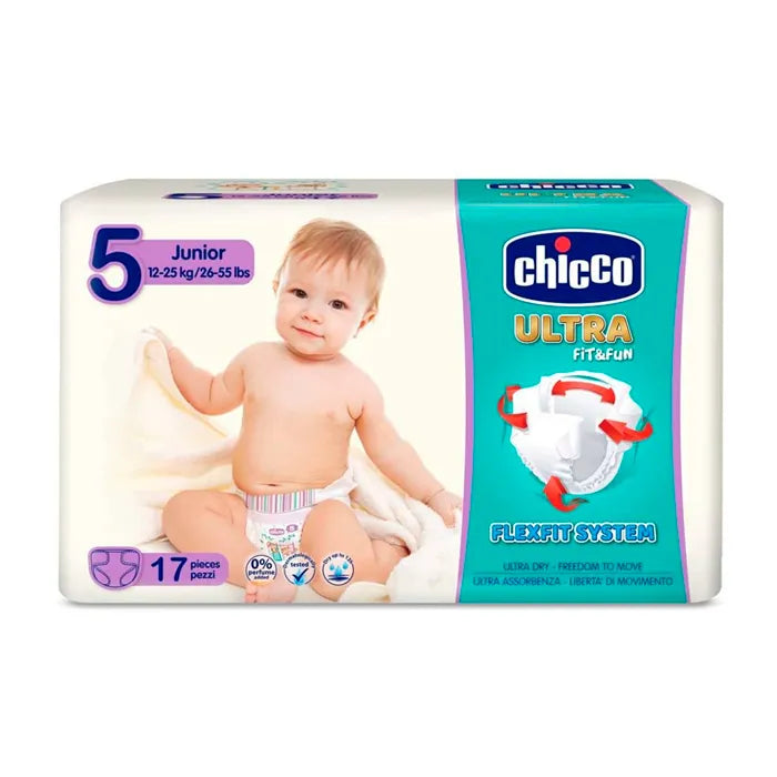 Chicco Airy Diapers 11-25kg Size 5