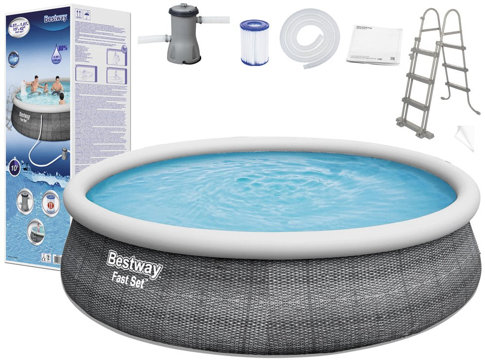 Bestway 57372 Inflatable Garden Pool 457 x 107 cm