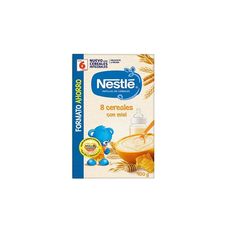 Nestle Nestlé 8 Cereals with Honey Cereal 6m 900g