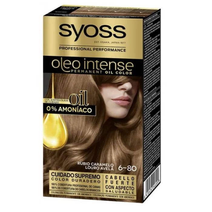 Syoss Oleo Intense Permanent Oil Color 6-80 Caramel Blonde