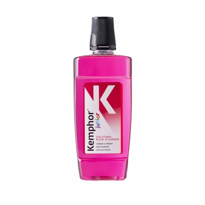 Kemphor Strawberry Junior Mouthwash 500ml