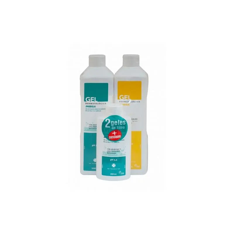 Inibsa Gel 1L, Multicereal Gel 1L, Shampoo 200ml