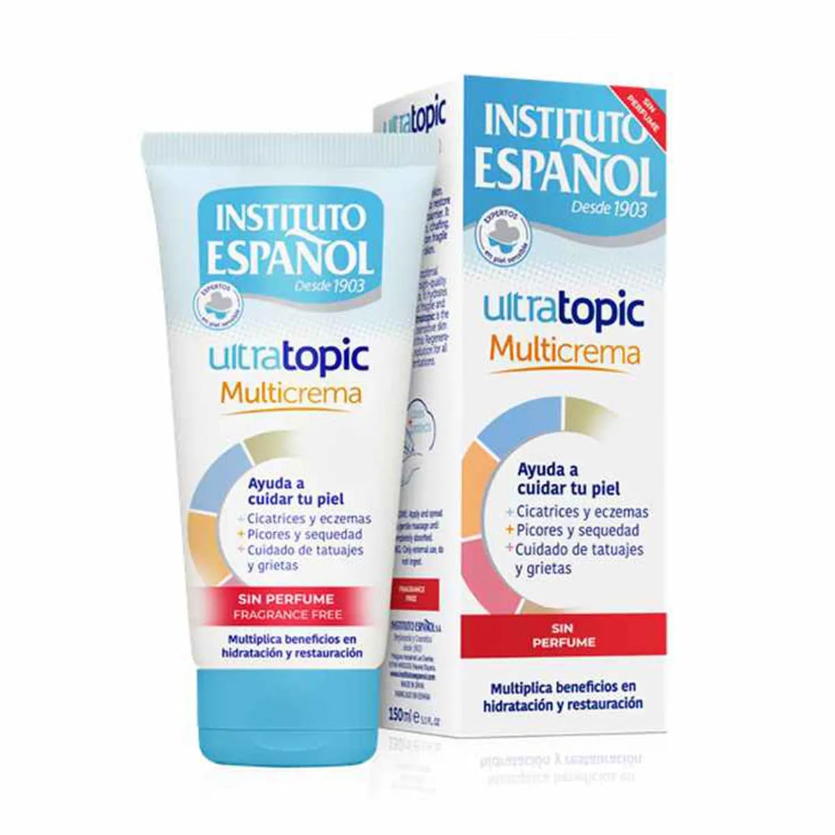 Instituto Español Ultratopic Multi-Cream Fragrance-Free 150ml