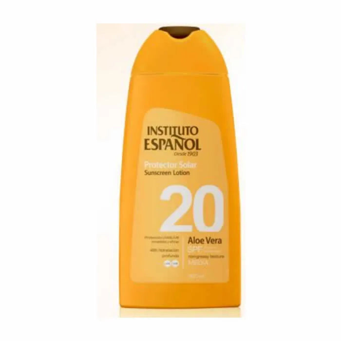 Instituto Español Sunscreen Lotion Aloe Vera SPF20 300ml