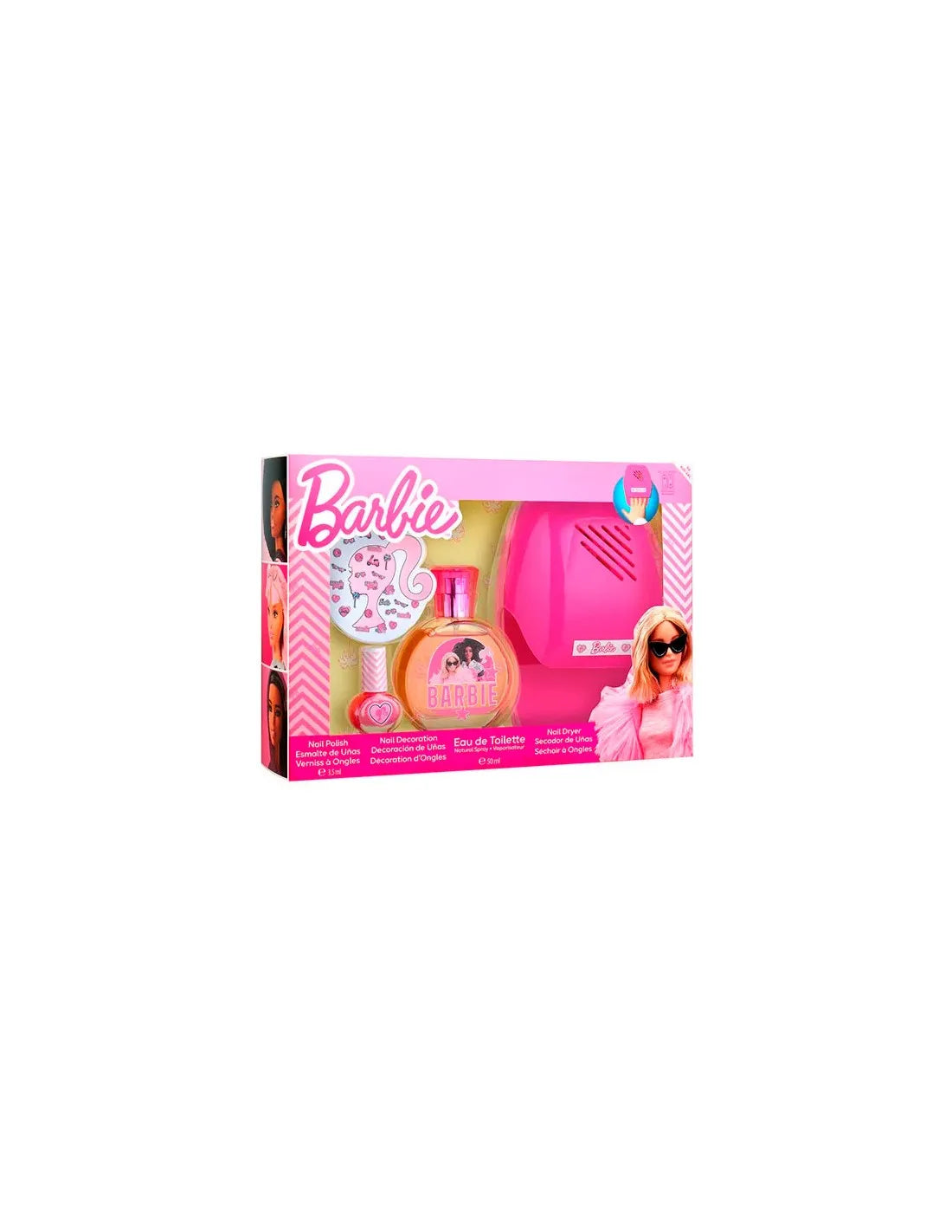 Cartoon Air-Val Barbie EDT 50ml Manicure Kit