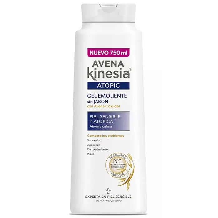 Avena Kinesia Atopic Soap-Free Emollient Gel 750ml