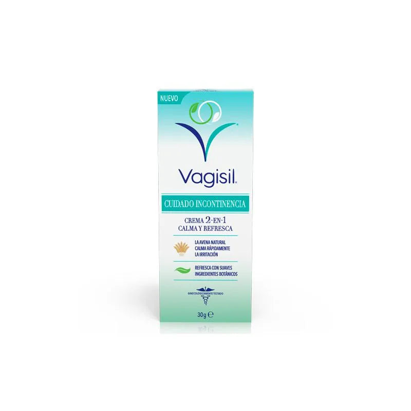 Vagisil Incontinence Care 2-in-1 Cream 30g