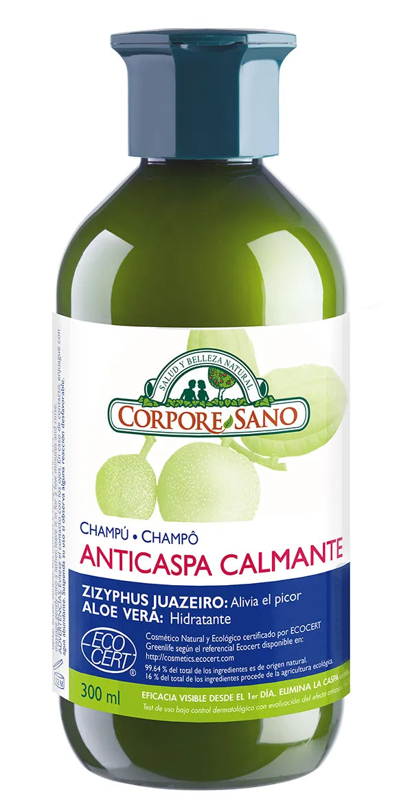Corpore Soothing Anti-Dandruff Shampoo 300ml Organic