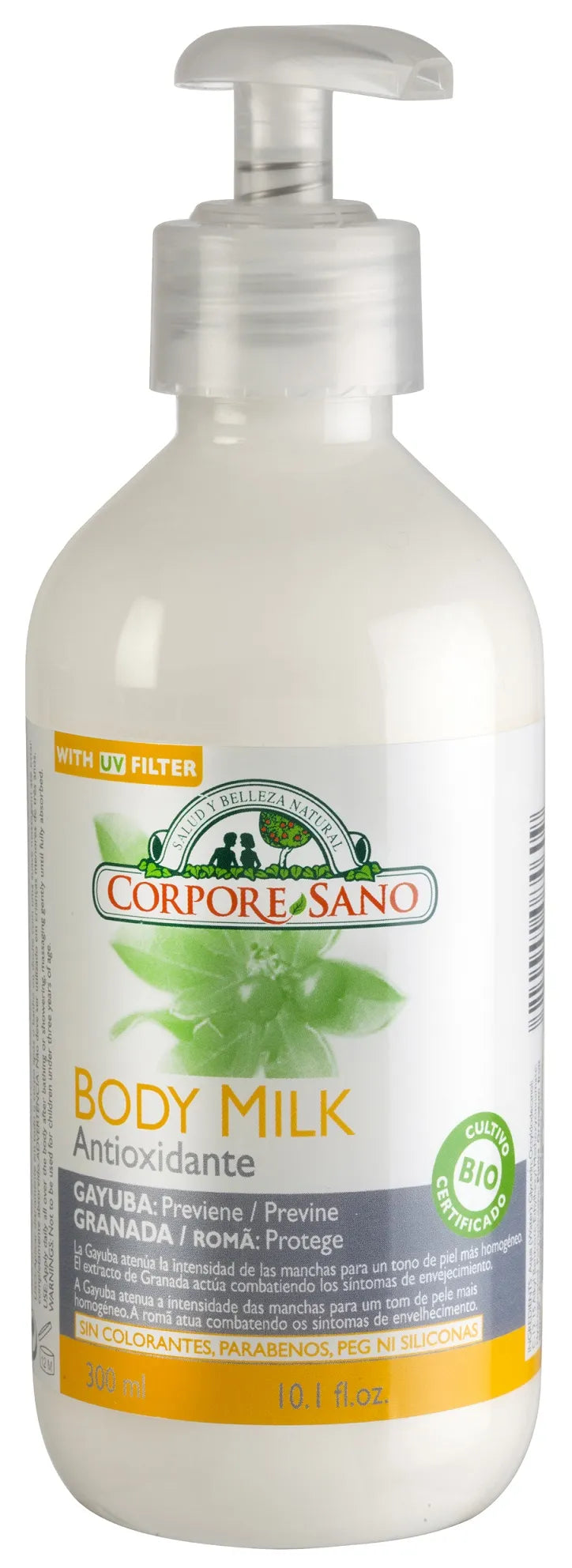 Corpore Body Milk Antioxidant 300ml Organic