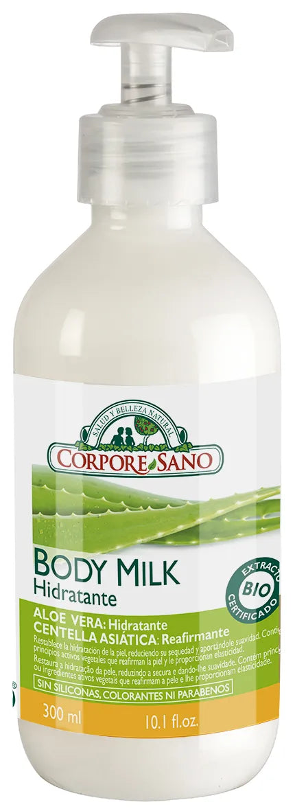 Corpore Body Milk Aloe Centella Asiatica Bio 300ml