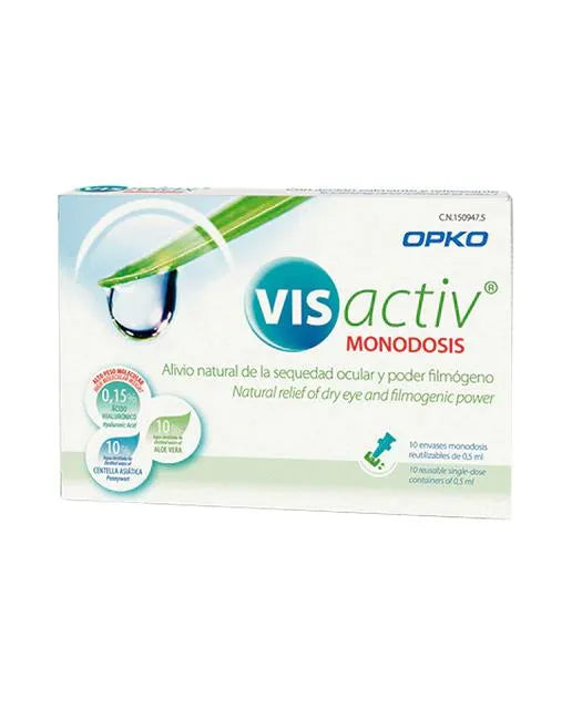 Pharmadiet Master Diet Vis Activ Eye Drops 10 Single-Dose Vials