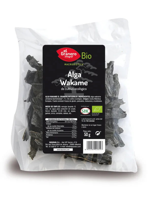 Granero Organic Wakame Seaweed 50g