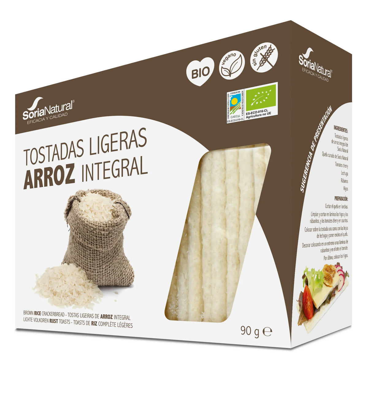 Alecosor Organic Rice Cakes 90 Grams