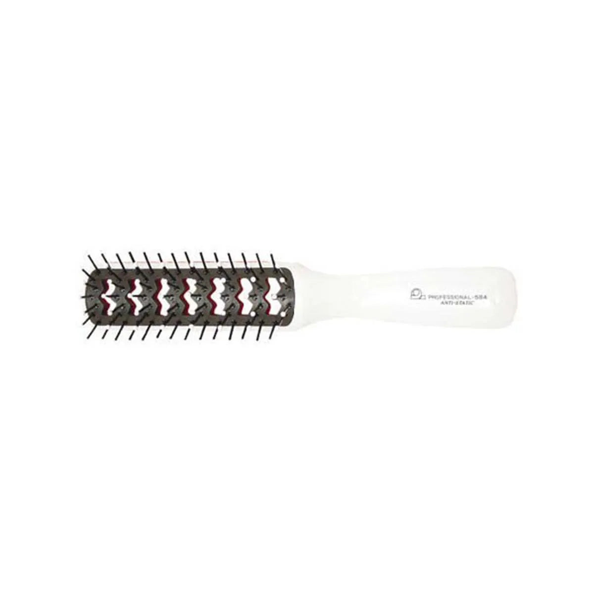 Eurostil Anti-Static Large Two-Tone Skeleton Brush 1pc