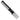 Eurostil Black Afro Pick Comb 5 Teeth 1pc