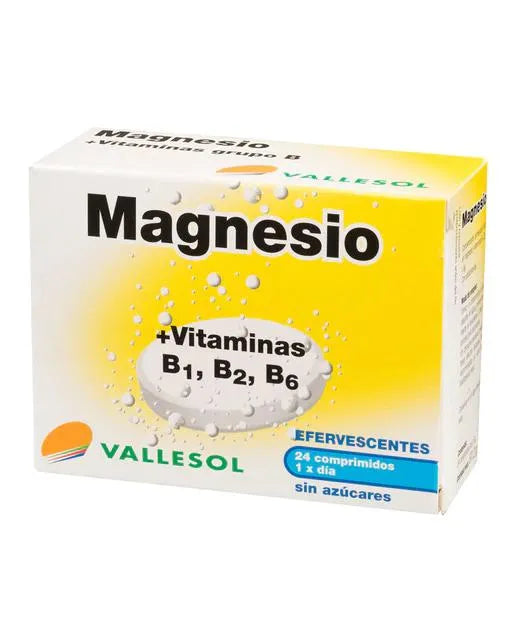 Vallesol Magnesium B Effervescent 24 tablets