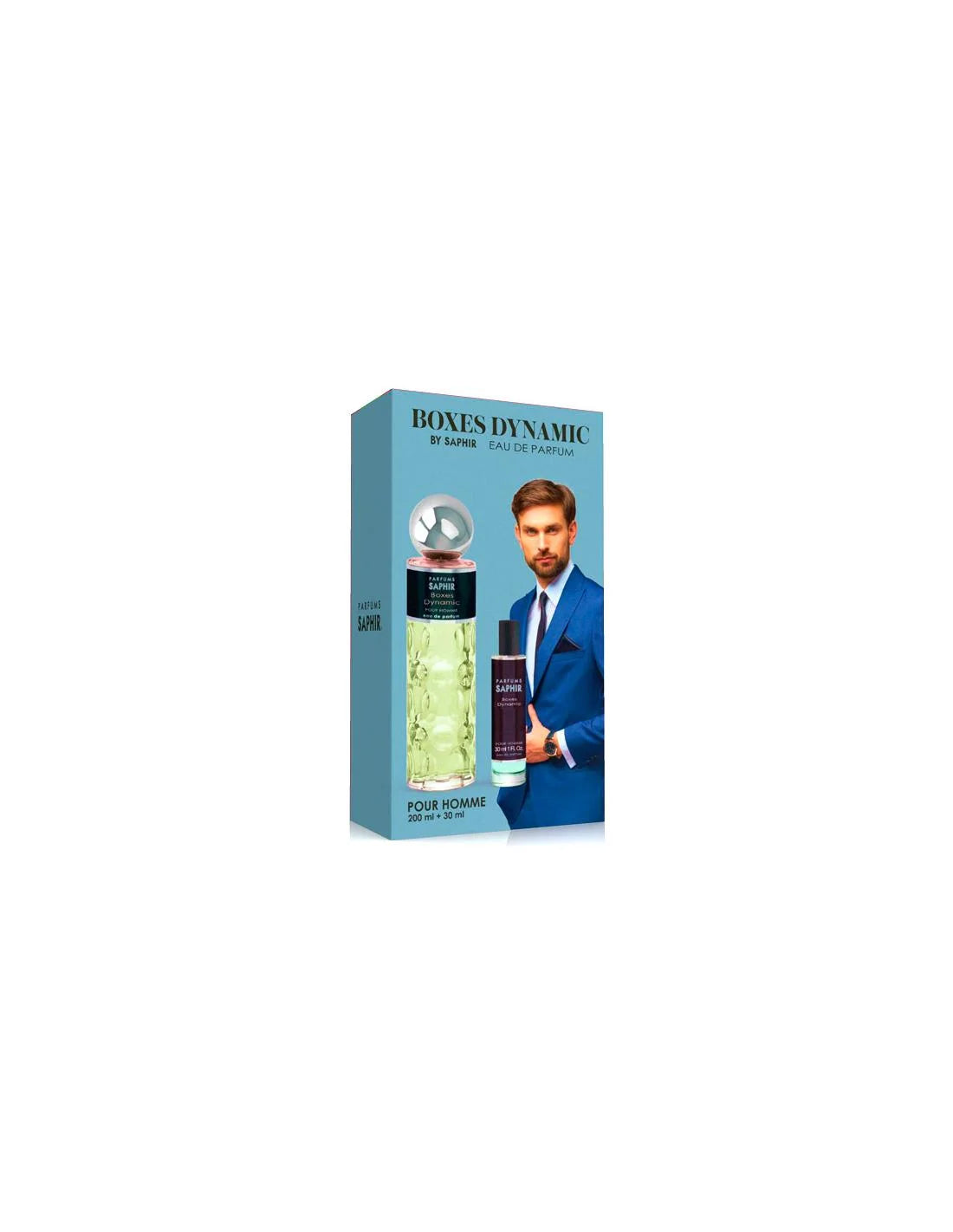 Saphir Boxes Dynamic Eau de Parfum Spray 200ml 30ml Sets