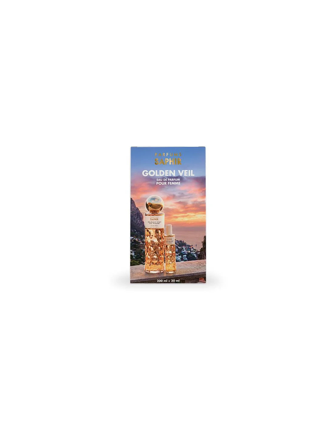 Saphir Golden Veil Eau de Parfum Spray 200ml 30ml Sets