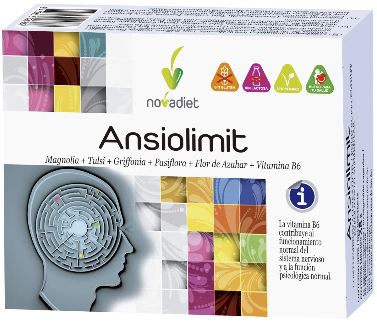 Novadiet Ansiolimit 60 Capsules