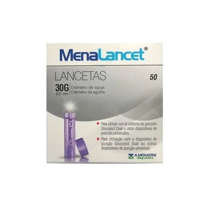 Menalancet 30g 50 lancets