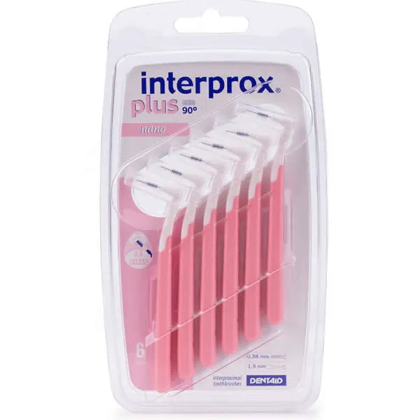 Interprox Plus Nano Interdental Brushes 6 count