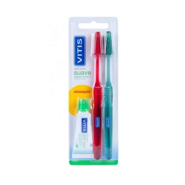 Vitis Soft Toothbrush Two-Pack
