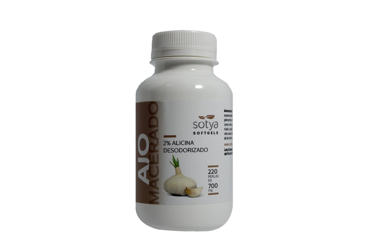 Sotya Macerated Garlic 700 Mg 220 Pearls