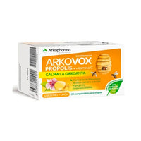 Arkopharma Arkovox Propolis + Vitamin C 24 Honey-Lemon Lozenges