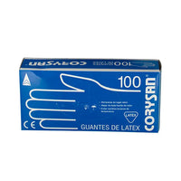 Corysan Latex Gloves Size Large 100pcs