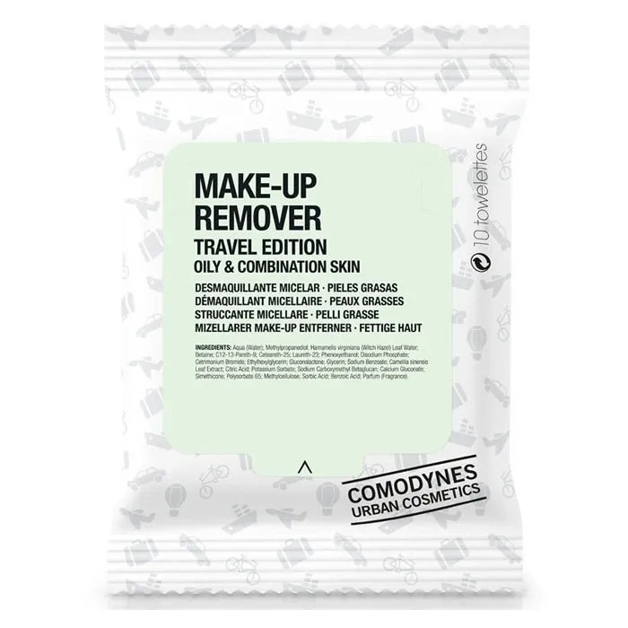Comodynes Oily Skin Makeup Remover Wipes 20 Units