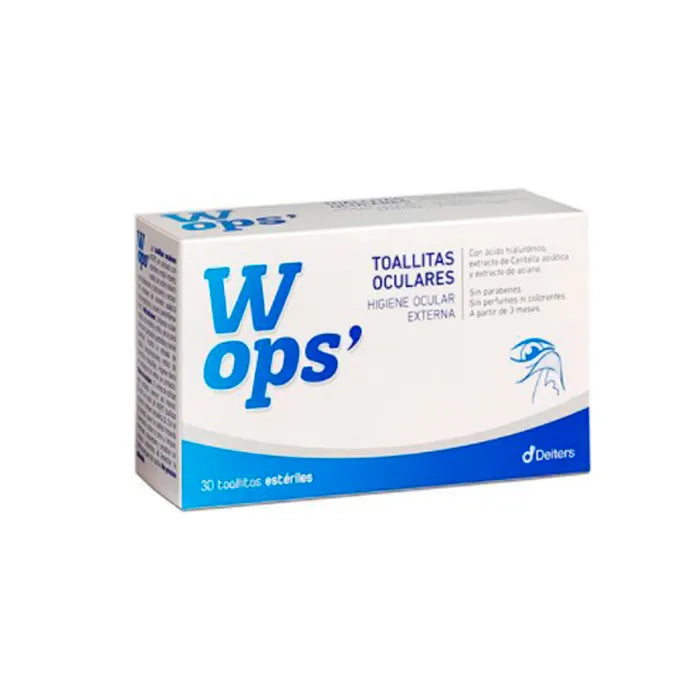 Deiters Wops Eye Wipes 30 Units