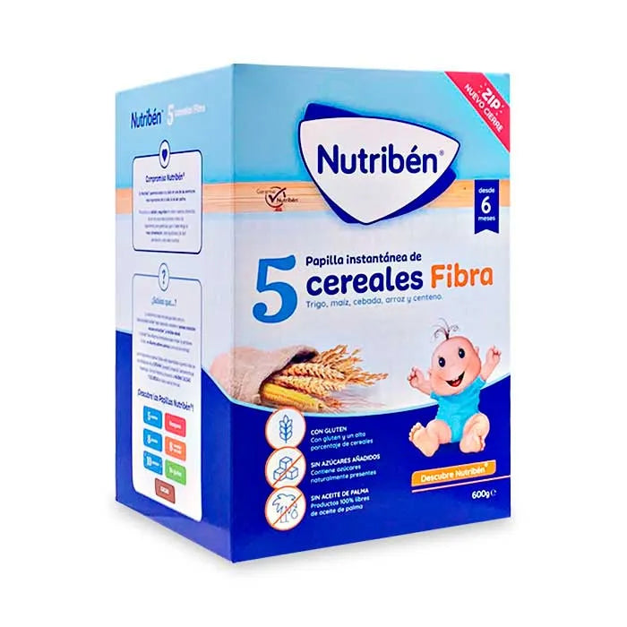 Nutribén 5 Cereals Fiber 600g