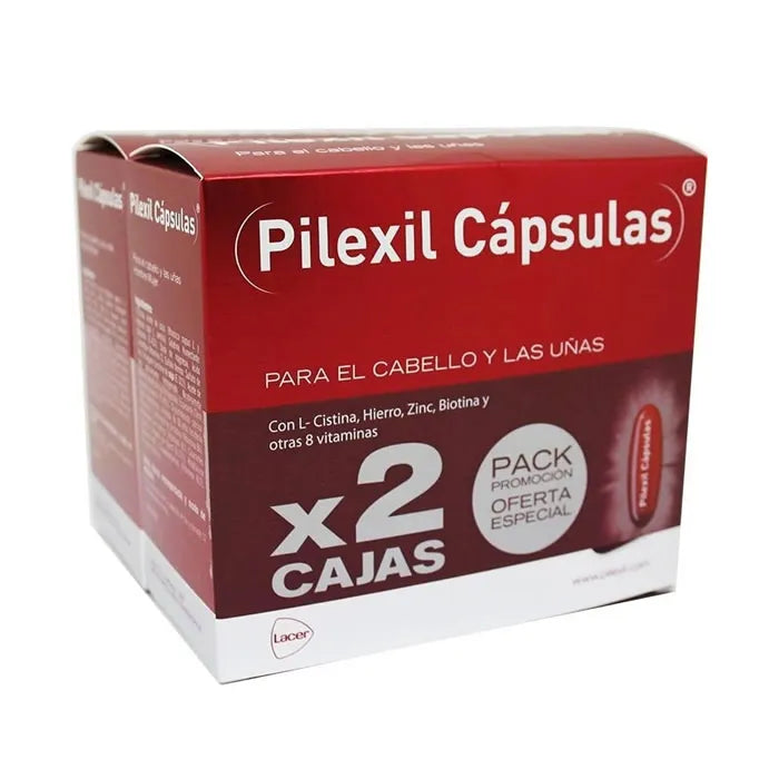 Pilexil Hair and Nail Capsules 2x100 Units
