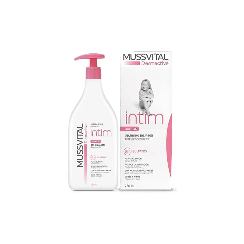 Mussvital Dermactive Junior Intimate Gel 250ml