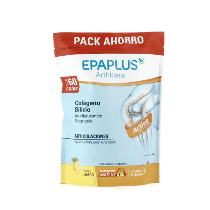 Epaplus Collagen Silicon Hyaluronic Acid and Magnesium Lemon Flavor 668g
