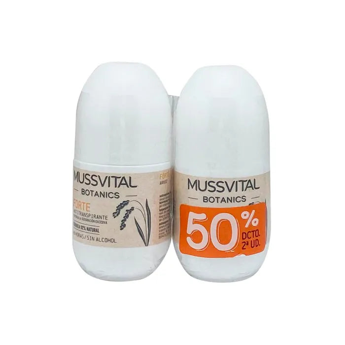 Mussvital Botanics Deo Forte 75ml Set 2 units