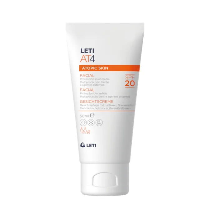 Leti AT4 Facial Cream SPF20 50ml