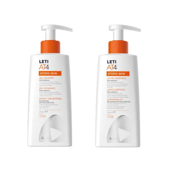 Leti At4 Body Milk 250ml Set of 2 items