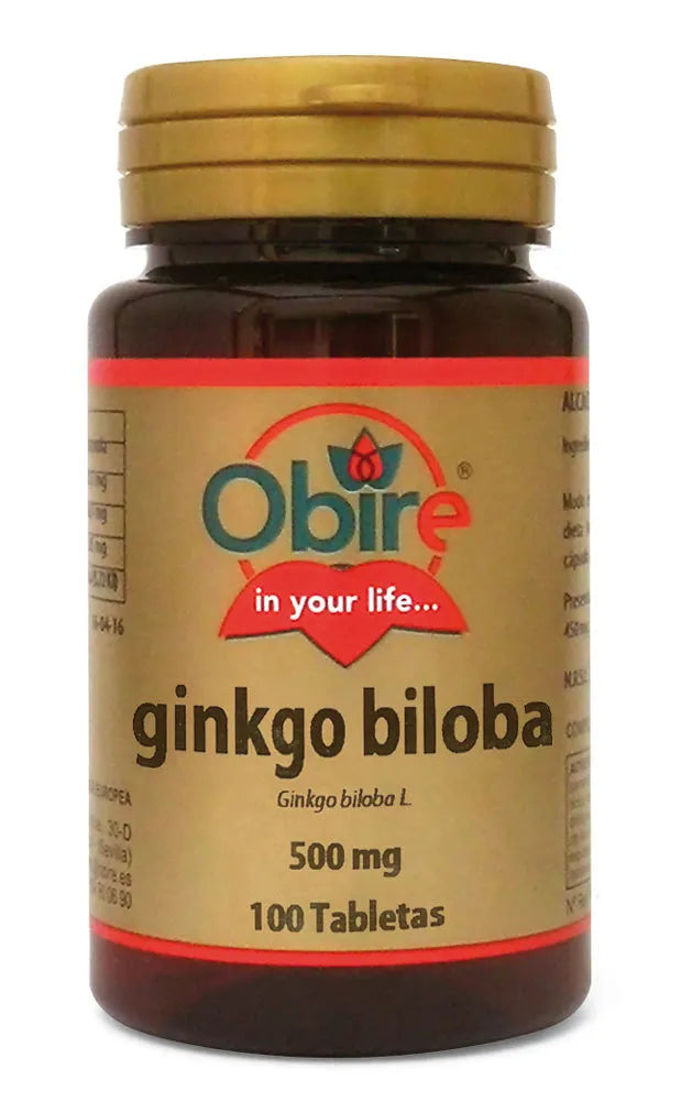 Obire Ginkgo Biloba 500 Mg Dry Extract 100 Tablets