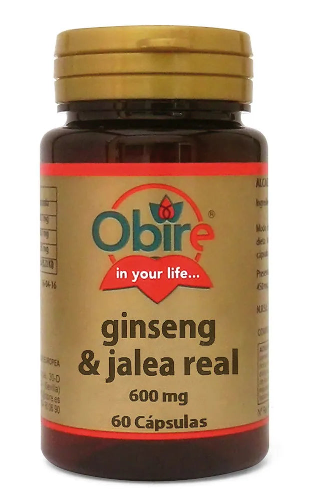 Obire Ginseng Royal Jelly 600 mg 60 Caps