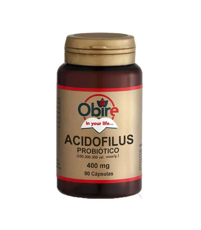 Obire Acidophilus 400 mg 90 Capsules