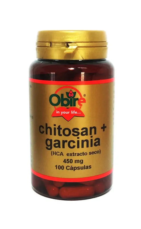 Obire Chitosan and HCA-Garcinia Dry Extract 450 mg 100 Capsules
