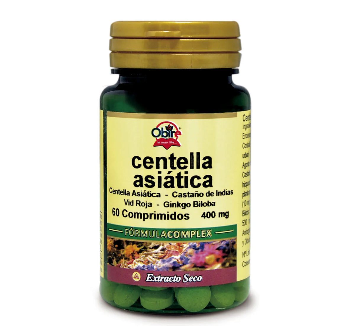 Obire Centella Asiatica Complex 400 mg Dry Extract 60 Capsules