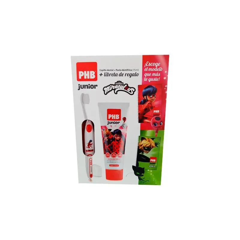 Pbh Phb Pack Junior Toothpaste 75ml with Exclusive Ladybug Toothbrush Gift